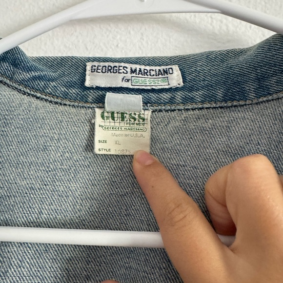 Georges Marciano for Guess Vintage Denim Jacket 80s - Picture 4 of 11